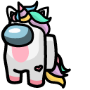 Among Us Unicorn Character