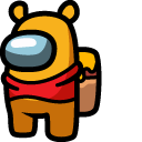 Among Us Winnie the Pooh Character