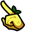 Among Us Yellow Character Lemon