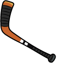 Angry Birds Hockey Bird and Hockey Stick