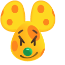 Animal Crossing Chadder and Bow