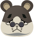 Animal Crossing Marlo and a Hat