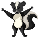 Friendly Skunk