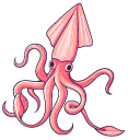 Pink Squid