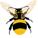 Yellow-Black Bumblebee