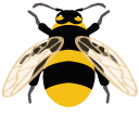 Yellow-Black Bumblebee