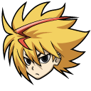 Beyblade Free De La Hoya and Drain Fafnir 8 Nothing