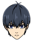 Blue Lock Yoichi Isagi and Ball