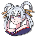 Cosmic Princess Kaguya and Headphones