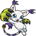 Digimon Gatomon and Salamon