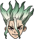 Dr. Stone Senku Ishigami and Flask