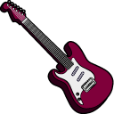 K-ON Azusa Nakano and Guitar