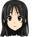 K-ON Mio Akiyama and Guitar