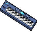 K-ON Tsumugi Kotobuki and Synthesizer