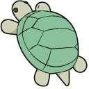 K-ON! Ui Hirasawa and Turtle