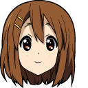K-ON Yui Hirasawa and Guitar