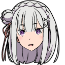 Re:Zero Puck and Emilia