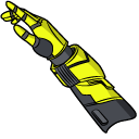 RWBY Yang Xiao Long and Dual Ranged Shot Gauntlets