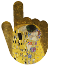 Art Gustav Klimt's The Kiss