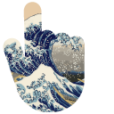 Art Hokusai's The Great Wave off Kanagawa