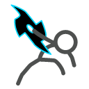 Animator vs. Animation Victim with his Shuriken and Lasso