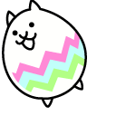 The Battle Cats Eggy Cat and Easter Cat