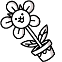 The Battle Cats Flower Cat
