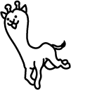 The Battle Cats Giraffe Cat and Lion Cat