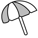 The Battle Cats Island Cat and Umbrella