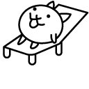 The Battle Cats Island Cat and Umbrella
