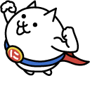 The Battle Cats Mighty Cat and Super Cat