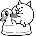 The Battle Cats Supercar Cat and a Duck Car