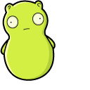 Bob's Burgers Louise Belcher and Kuchi Kopi
