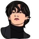 BTS V and Tata