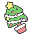 Bugcat Capoo and a Christmas Tree