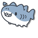 Bugcat Capoo Shark and Whale Shark