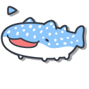 Bugcat Capoo Shark and Whale Shark