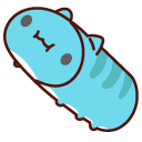 Cute Bugcat Capoo and Delicious Roll Cake