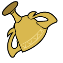 Captain Underpants Flabby Flabulous and Gold Trophy 