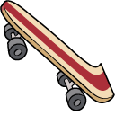 Captain Underpants Harold Hutchins and Skateboard