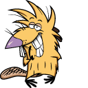 Angry Beavers Norbert and Daggett