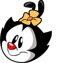 Animaniacs Dot Warner and Her Pet