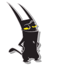 Catscratch Waffle and Mr. Blik