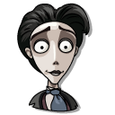 Corpse Bride Victor Van Dort and Scraps