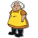 Courage the Cowardly Dog Muriel and a Rolling Pin