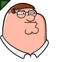 Family Guy Peter Griffin and Ernie