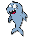 Gameoverse Flappers the Super Dolphin and his Fin
