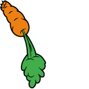 Looney Tunes Bugs Bunny and Carrot