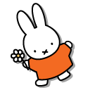 Miffy & Friends Miffy and Basket of Flowers