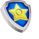 Paw Patrol Chase and Pup Tag